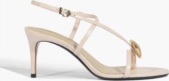 Schutz Womens Azure Embellished Sandal In Cotton Candy
