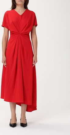 Meimeij Abito lungo asimmetrico Meimeij in poliestere