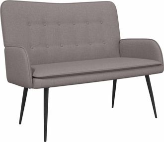 vidaXL Sof&aacute; De 2 Plazas Topo 115 X 61 X 87 Cm Tela Vidaxl