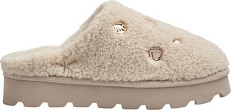 Michael Kors Winnie Womens Slippers 49F5WNFA1D - Beige - Size UK 3.5