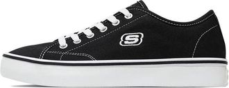 Skechers (WMNS) Skechers Cupsole 1 Low Canvas Shoes Black 66666131-BLK