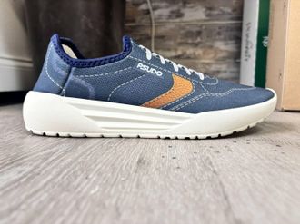 Psudo Mens Court Sneaker In Cambridge Navy