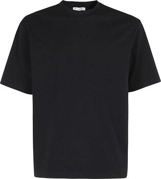 Paolo Pecora Katoen Bielastische Jersey T-shirt - Heren - T-shirts - Zwart - XL - Katoen - Tops
