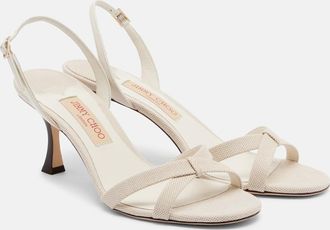 Jimmy Choo London Bay canvas sandals