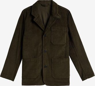 Portuguese Flannel Einreihiger Cordsamtblazer Working