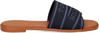 Tommy Hilfiger Sandalen met logoband - Blauw
