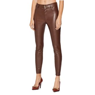 Marciano Dames, Broeken, Bruin, Maat: 2XL Leer