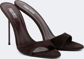 PARIS TEXAS Lidia suede mules