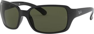 Ray-Ban Rb 4068 601 Zonnebrillen - Dames - Zonnebrillen - Zwart - 60 MM - Accessoires