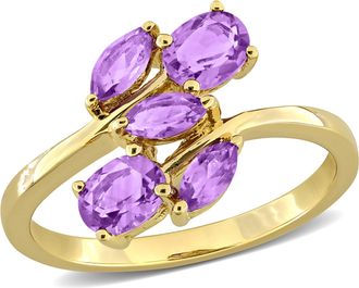 Mimi & Max Multi-Gem Five Stone Ring Sterling Silver