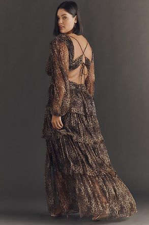 ASTR the Label Anora Tiered Maxi Dress