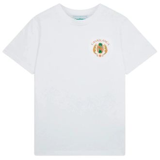 Casablanca Mens Black Unity Is Power T-Shirt Cotton - Size Medium