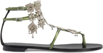 Giuseppe Zanotti Sandali Amira - Verde