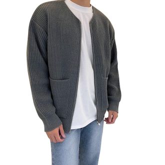 Generic amazon warehouse clearance uk mens cardigans with pockets knitted long cardigan sweater for men uk thick zipper autumn winter thick sweater mens zip u