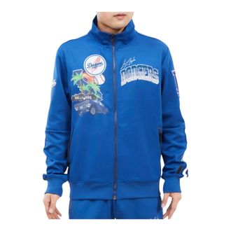 Pro Standard Pro Standard Los Angeles Dodgers Home Town Track Jacket in Dodger Blue Men
