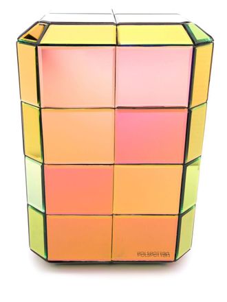 Pols Potten Small Multicolour Pixel Pillar - Unisex - Plastic