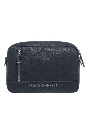 A|X Armani Exchange Mens Essential, Capri, Adjustable Strap Camera case, Navy Blue, One Size