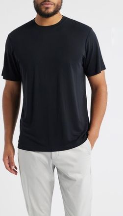 Johnnie-O The Tee Modal Blend Crewneck T-Shirt in Black at Nordstrom, Size Xx-Large