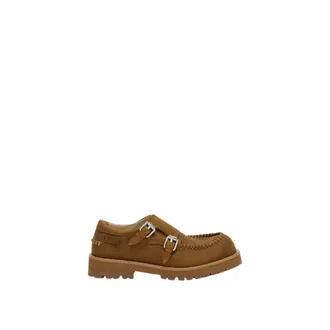 Moschino Schoenen, Heren, Bruin, 42 EU, Leer, Derby Schoenen in Verouderd Kalfsleer