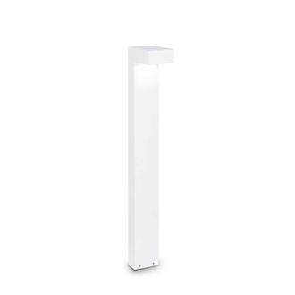 Netlighting Sirio 2 Light Outdoor Tall Bollard White IP44 G9