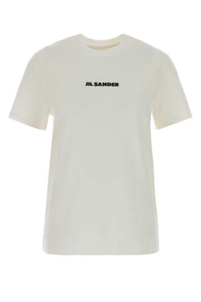 Jil Sander White Cotton T Shirt