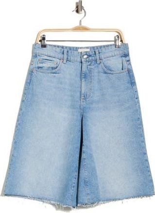 DL1961 Lucila Raw Hem Denim Bermuda Shorts in Vintage Light at Nordstrom Rack, Size 27