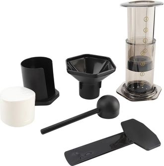 OEM Kit Para Preparar Caf&eacute; Monodosis, De Pet Resistente A Altas Temperaturas, Sin Necesidad De Enchufe, Con Jarra Y Recipiente Para Posos, Para Uso Dom&eacute;st