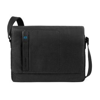 Piquadro Messenger Bags, male, Black, Size: ONE SIZE Laptop Messenger P16 14.0