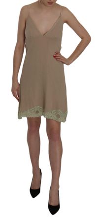 Pink Memories pink MEMORIES Lace Spaghetti Strap Mini Cotton Womens Dress