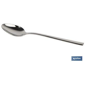 cofan Caja 12uds Cuchara De Mesa Inox C-18/10 Modelo Bari 2,5 Mm