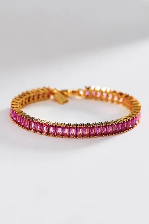 Crystal Haze Baguette Bracelet