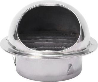 OEM Cubierta De Ventilaci&oacute;n Exterior De Acero Inoxidable, Cubierta Impermeable Y Resistente Al Viento Para Accesorios De Ventilaci&oacute;n, 4 Pulgadas