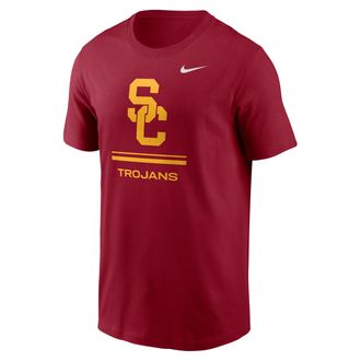 Nike USC Sideline Nike Mens Dri-FIT College T-Shirt in Red | 02ET69WSCJ-ZK0