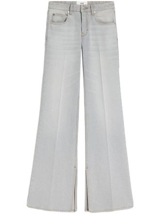 Ami Jeans a gamba ampia - Grigio