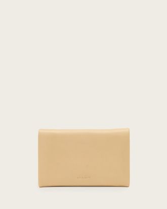 AllSaints Leather Harluna Leather Wallet, Size: One Size