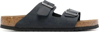 Birkenstock Arizona Sfb Black, Oiled Leather