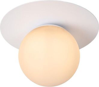 Lucide Lucide - tricia - Flush Ceiling Light - Ø25cm - 1xE27 - White