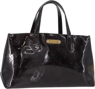 Louis Vuitton Pre-owned Handbags, female, Purple, Size: ONE SIZE Pre-owned Vintage Leather Handbag