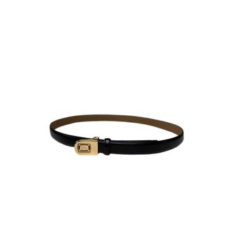 Dior Cintura in Pelle Pre-owned - - Pre-owned - Donna - Nero - ONE SIZE