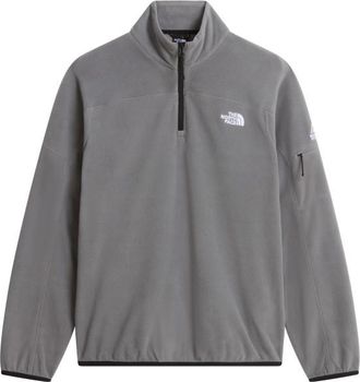 The North Face Mountain Athletics Glacier 1/4 Zip Fleece Fleecepullover f&uuml;r Herren | grau