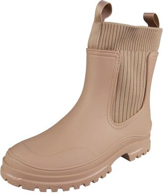 Loud Look Womens Ankle Boots Lightweight Pull-On Casual Walking Shoes with Chunky Heel, Non-Slip Grip Sole, Comfortable Rain & Snow for Daily Indoor Outdoor Wea