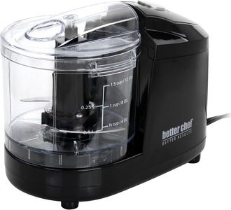 Better Chef 1.5 Cup Safety Lock Compact Chopper in Black at Nordstrom