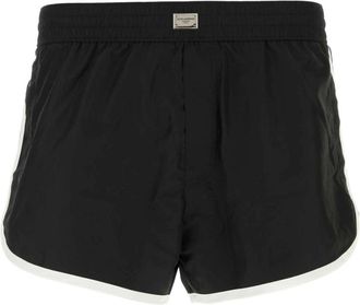 Dolce & Gabbana Heren, Badkleding, Zwart, Maat: XL Poliester