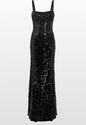 Jenny Packham Mirabeau Sequin-Embellished Dress in Liquorice at Nordstrom, Size 14 Uk