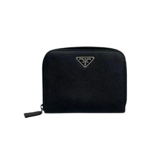 Prada Pre-owned Wallets, female, Black, Size: ONE SIZE Pre-owned Leather Bifold Wallet