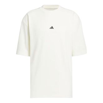 adidas Single Jersey T-Shirt Asia Sizing Off White KR2093
