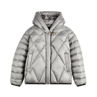 Fay Jassen, Dames, Grijs, XS, Piumino Argyle Degrad&eacute;