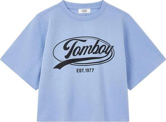 TOMBOY T-shirt con stampa - Blu