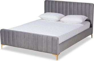 Baxton Studio Dnu Baxton Studio Nam1 Queen Platform Bed