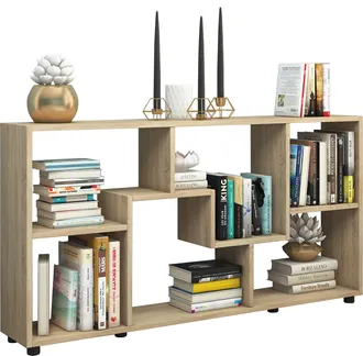 ebuy24 Ebuy24 - Vcm Caja De Cajones De Madera Sideboard Con Pr&aacute;ctico Divisor De Entrepiso Divisor De Habitaci&oacute;n Dimensiones Aprox. Al. 62 X An. 117 X T. 20 C